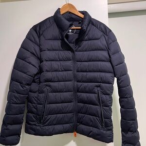 Men’s Save the Duck stretch coat jacket puff size large